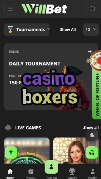 Casino Boxers - Fighting-Themed Casino-www.bdqngd.com